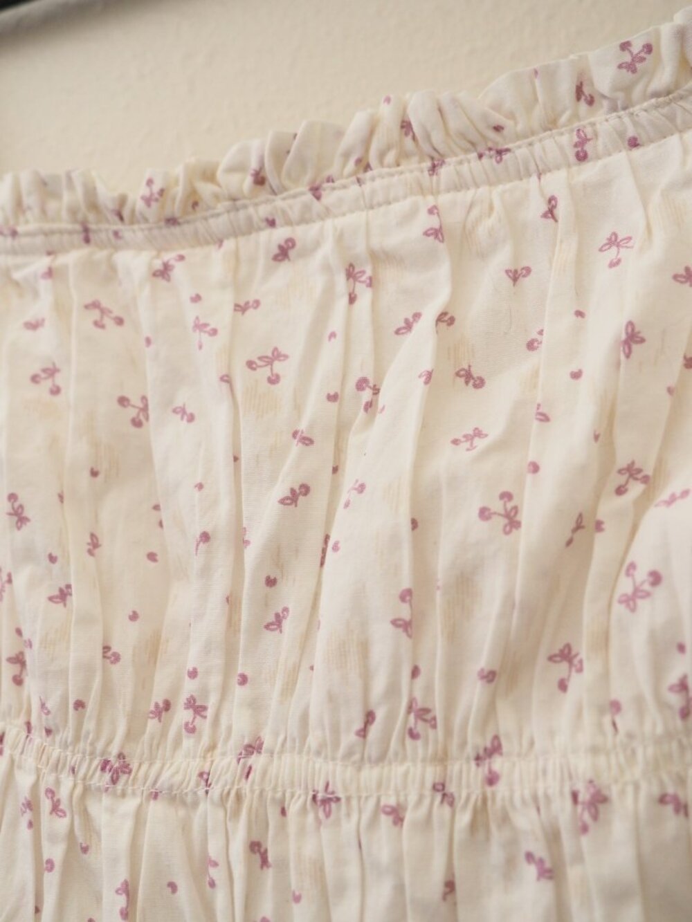 NWT Free People Ivory Combo Gabby Floral Mini Dress sz S - Picture 6 of 8